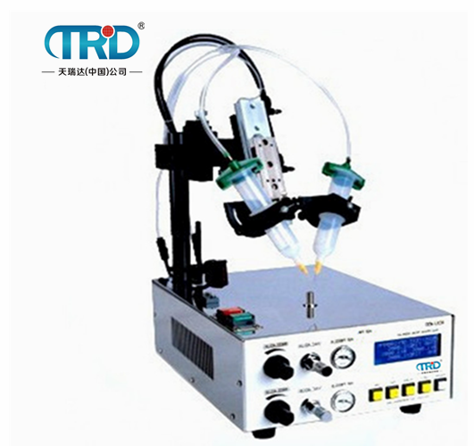 雙頭自動圓形點膠機