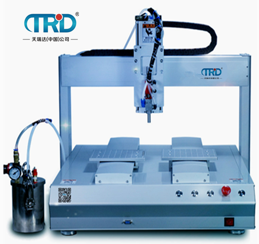 三軸雙平臺點膠機